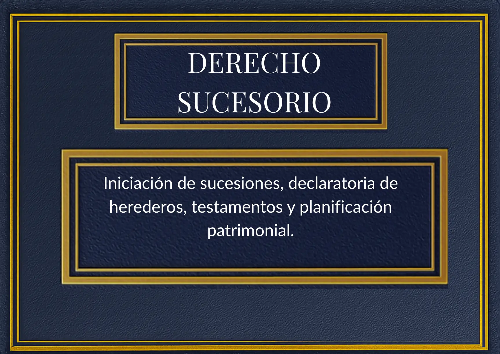 La imagen contiene los servicios ofrecidos por 'MLS Abogados'. En este caso: 'Derecho Sucesorio' que corresponde a 'Iniciación de sucesiones, declaratoria de herederos, testamentos y planificación patrimonial'. Abogados especializados en derecho sucesorio en CABA y Provincia de Buenos Aires, iniciación de sucesiones y declaratoria de herederos.